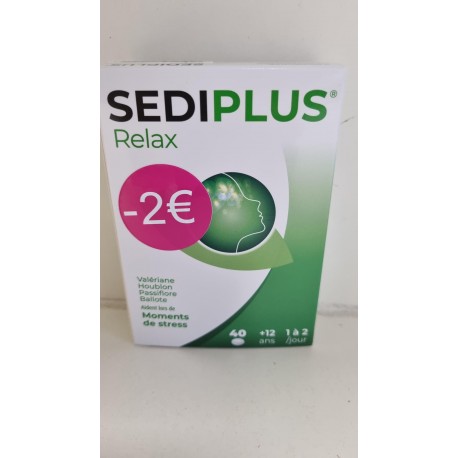 SEDIPLUS RELAX 40 DRAGEES PROMO