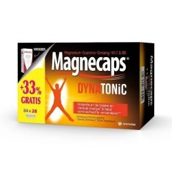 MAGNECAPS DYNATONIC PRMO 84 CAPS+28 GRATUITES
