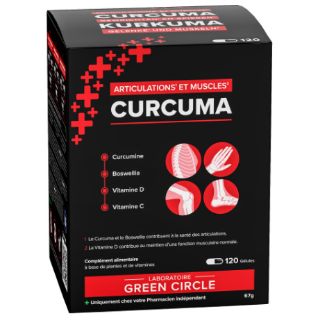 CURCUMA ARTICULATIONS ET MUSCLES 30 CAPS