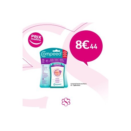 COMPEED BOUTON DE FIEVRE 15 PATCHS