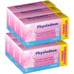 PHYSIODOSE SERUM PHYSIOLOGIQUE UNIDOSES STERILES 40 X 5ML