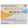 BEFACT DUO B9-B12 30 COMPRIMES A CROQUER