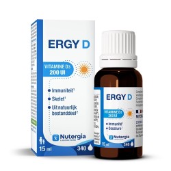 ERGY D VITAMINE D 200 UI 15ML