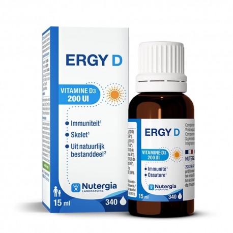 ERGY D VITAMINE D 200 UI 15ML