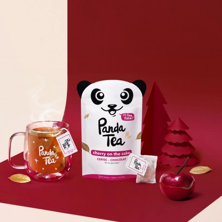 PANDA TEA CHERRY ON THE CAKE 18 SACHETS