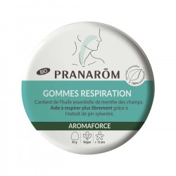 AROMAFORCE GOMMES RESPIRATION GORGE 45 GR