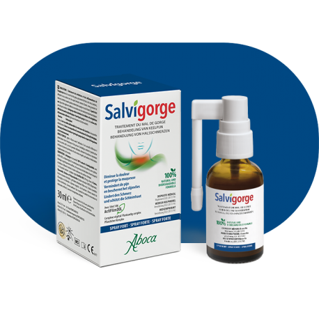 SALVIGORGE 2 ACT SPRAY POUR LA GORGE