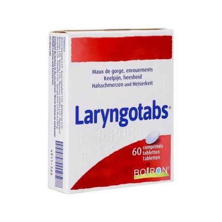 LARYNGOTABS MAUX DE GORGE ENROUEMENT PASTILLES GORGE 30 COMPR A SUCER