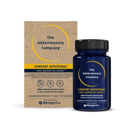 AKKERMANSIA CONFORT INTESTINAL AVEC GESTION DU STRESS 30 COMPR