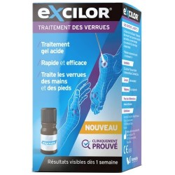 EXCILOR VERRUES MAINS ET PIEDS GEL ACIDE 4ML