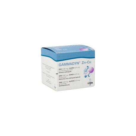 GAMMADYN ZN-CU 30 AMPOULES