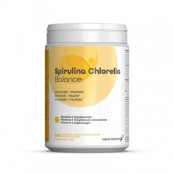 NATURAL ENERGY SPIRULINE-CHLORELLA 500 SOFT-GELULES