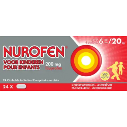 NUROFEN ENFANT 200 MG 24 COMPR PELL