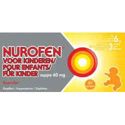NUROFEN ENFANT 60 MG 10 SUPPOSITOIRES