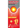 NUROFEN ENFANT 4% SIROP SANS SUCRE GOUT ORANGE 200 ML