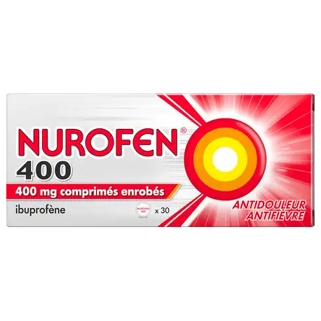 NUROFEN 400MG 30 COMPR ENROBES