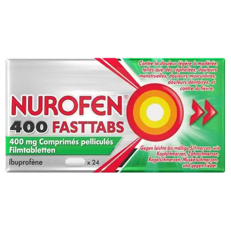 NUROFEN FASTTTABS 24 X 400 MG