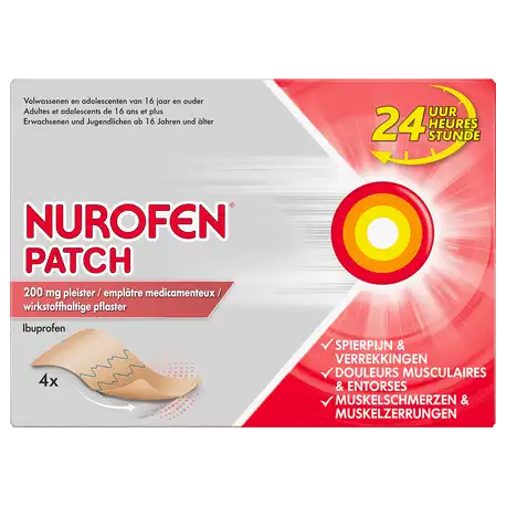 NUROFEN PATCH 200 MG 4 PATCHS