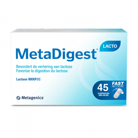 METADIGEST LACTOSE 45 GELULES
