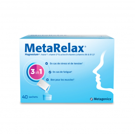 METARELAX 40 SACHETS METAGENICS