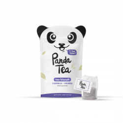 PANDA TEA TEA BISCUIT 18 SACHETS