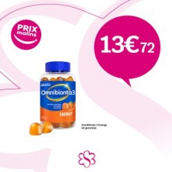 OMNIBIONTA 3 ENERGY 60 GUMMIES