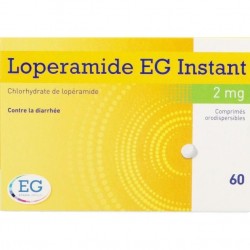 LOPERAMIDE EG INSTANT DIARHEE 30 COMPR