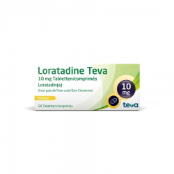 LORATADINE TEVA 10 MG 50 COMP