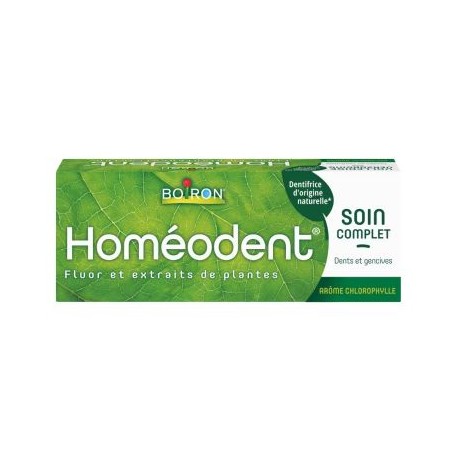 HOMEODENT DENTIFRICE SOIN COMPLET AROME CHLOROPHYLLE 75 ML