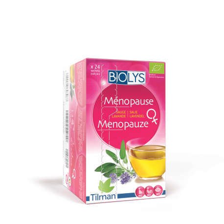 BIOLYS MENOPAUSE 24 SACHETS TISANE