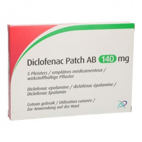DICLOFENAC 140 MG 5 PATCHS AB