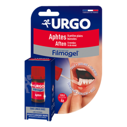 URGO APHTES PLAIES BUCCALEs GOUT FRUIT FILMOGEL 6ML