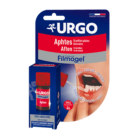 URGO APHTES PLAIES BUCCALEs GOUT FRUIT FILMOGEL 6ML