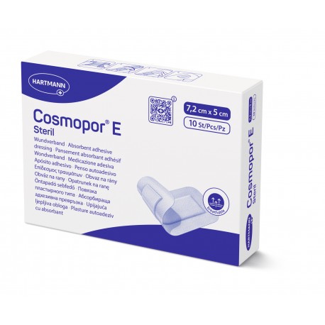COSMOPOR STERILE SELCARE 7.2X5CM 5 PIECES
