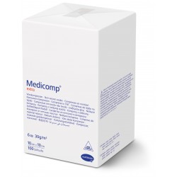 MEDICOMP COMPRESSE NON STERIL 10X10 4 PLIS 100 PIECES