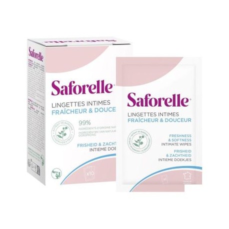 SAFORELLE LINGETTES INTIMES
