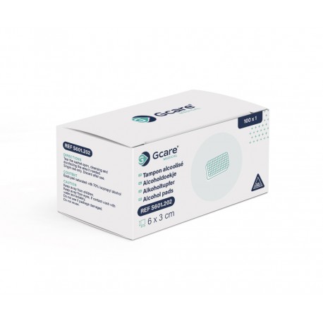 G CARE TAMPONS ALCOOLISES 100 PIECES