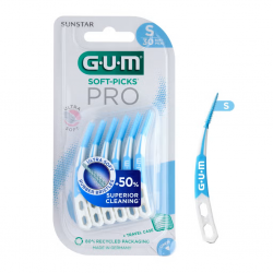 GUM SOFT PICKS PRO S 30 PIECES