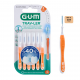 GUM TRAV-LER BROSSETTES INTERDENTAIRES TAILLE 2 0.9 MM 6 PIECES