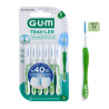 GUM TRAV-LER BROSSETTES INTERDENTAIRES TAILLE 3 1.1MM 6 PIECES