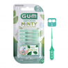 GUM SOFT PICKS MINTY CURE-DENTS TAILLE M 40 PIECES