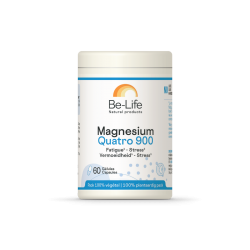 MAGNESIUM QUATRO 900 BE-LIFE 60 GELULES ACIDO RESISTANTES