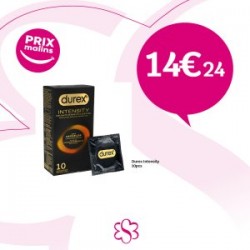 DUREX INTENSITY SANS LATEX 10 CONDOMS
