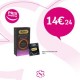 DUREX INTENSITY SANS LATEX EXTRA LUBE 10 CONDOMS