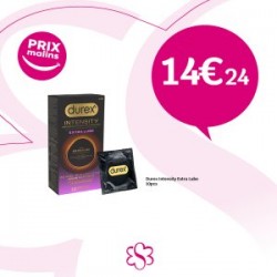 DUREX INTENSITY SANS LATEX EXTRA LUBE 10 CONDOMS