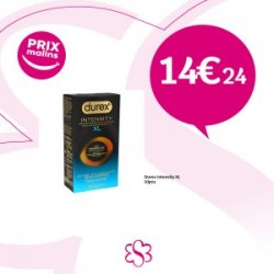 DUREX INTENSITY XL SANS LATEX 10 CONDOMS