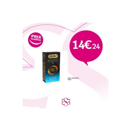 DUREX INTENSITY XL SANS LATEX 10 CONDOMS