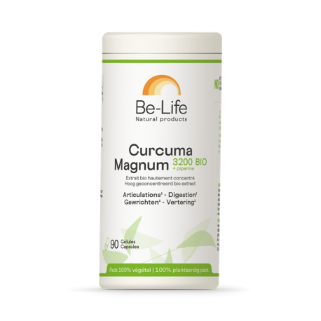 be-life curcuma 2400 bio 60 gelules