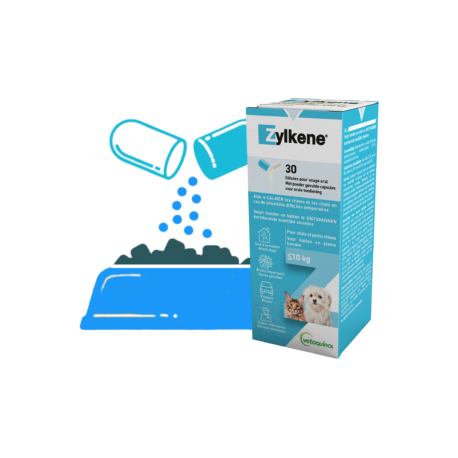 ZYLKENE ANTI-STRESS CHIENS ET CHATS 75 MG 30 COMPR