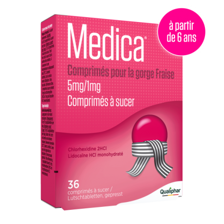 MEDICA FRAISE 36 COMP A SUCER